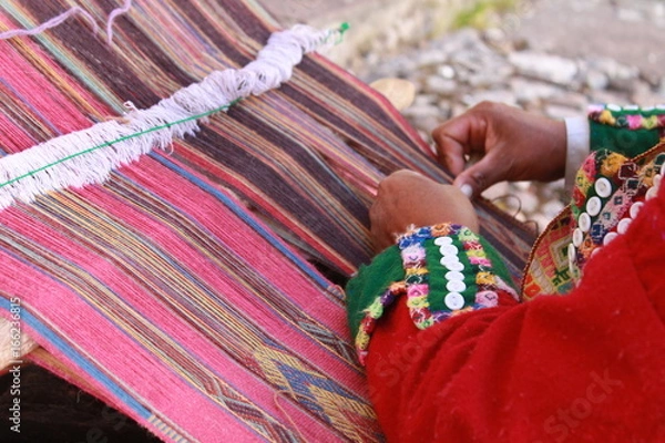 Obraz Peru people and streets