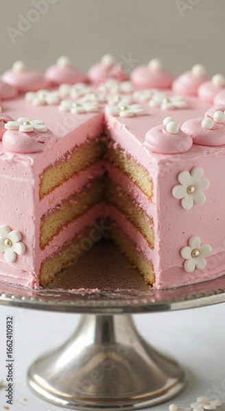Obraz Pink cake