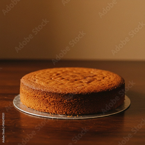 Obraz Simple circle cake