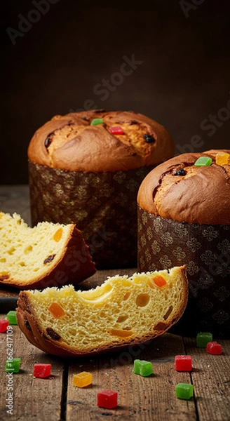 Obraz Christmas panettone