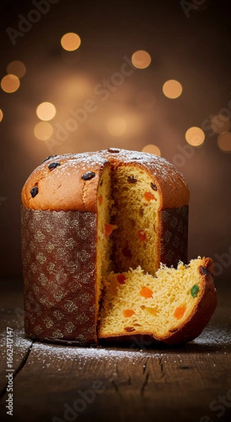 Obraz Christmas panettone