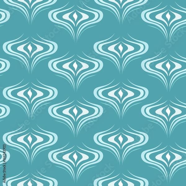 Fototapeta Peacock feather pattern