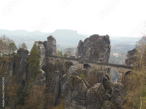 Obraz Sächsische Schweiz. Bastei