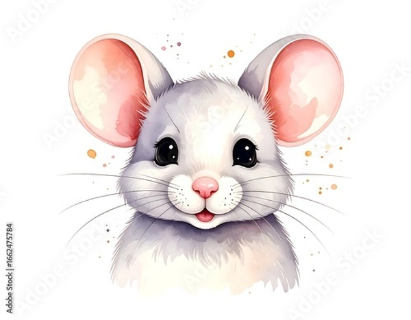 Obraz Cute mouse portrait (1)