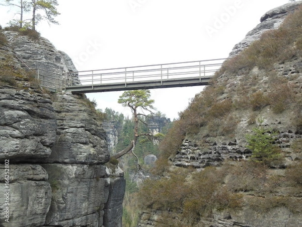 Obraz Sächsische Schweiz. Bastei
