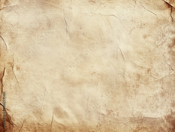 Fototapeta Aged parchment paper texture