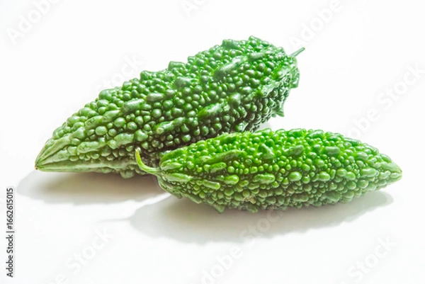 Obraz ゴーヤ　白背景