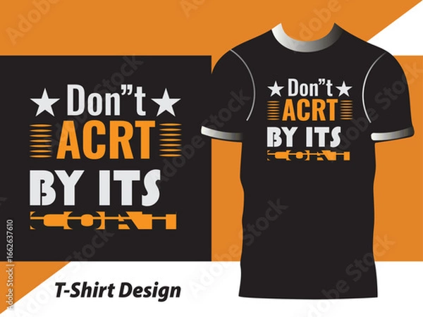 Obraz cat typography t-shirt design