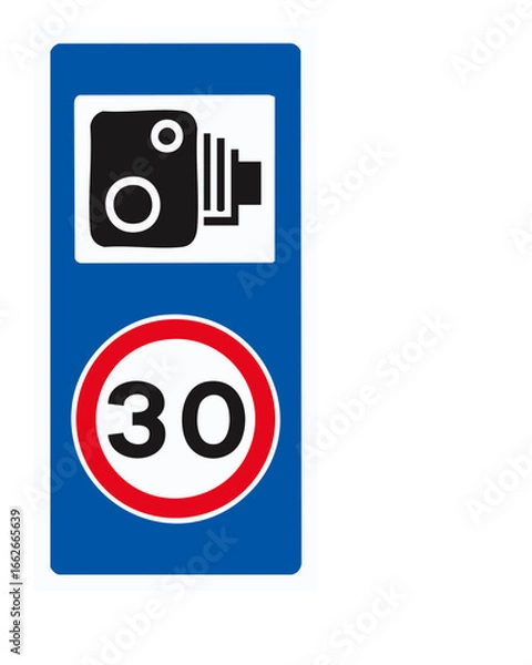 Obraz speed camera ahead1