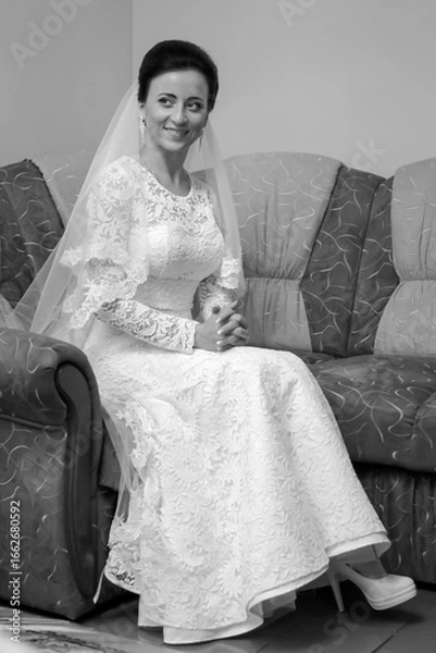 Obraz Bride at home