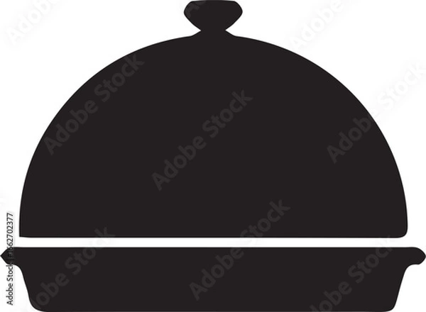 Obraz waiter with tray