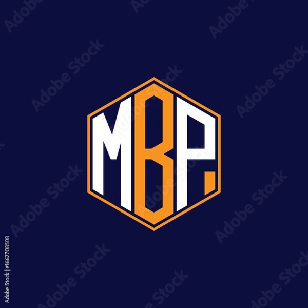 Obraz Modern Hexagon Monogram Logo Design – Geometric Lettermark Vector Template