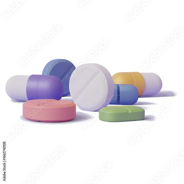 Obraz pills and capsules