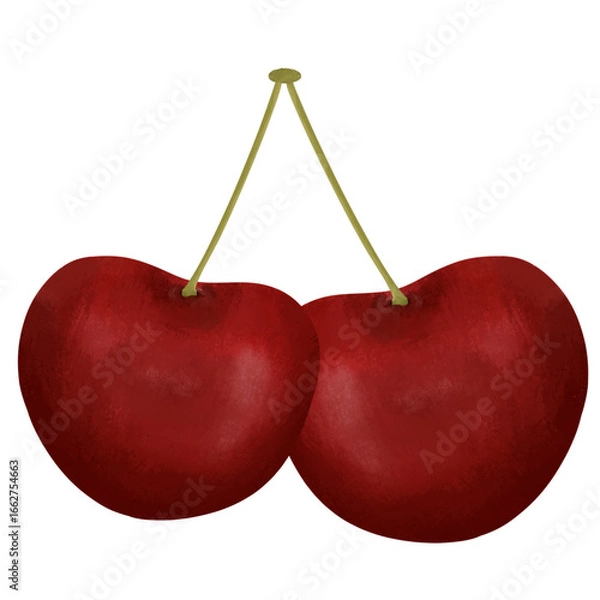 Fototapeta Cherry Illustrations