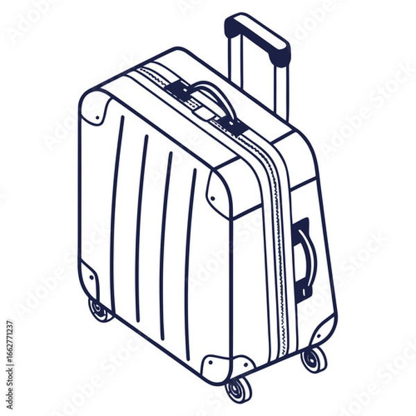 Obraz suitcase with luggage