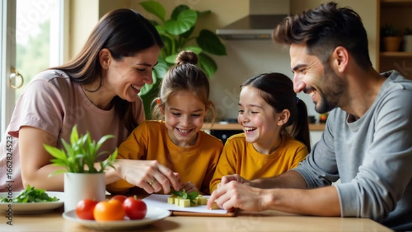 Obraz Harmonious Family Life: Embracing Neurodiversity at Home