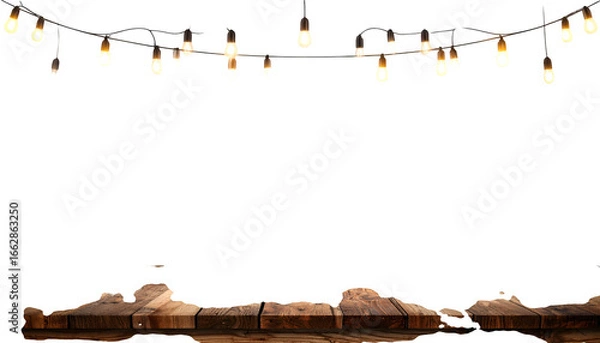 Fototapeta String of lights