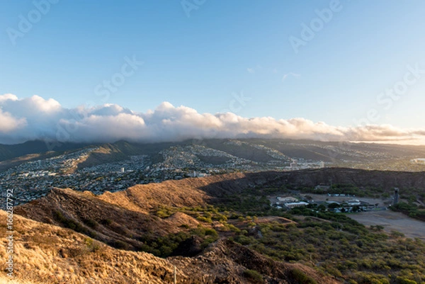 Obraz ダイヤモンドヘッドからの眺め