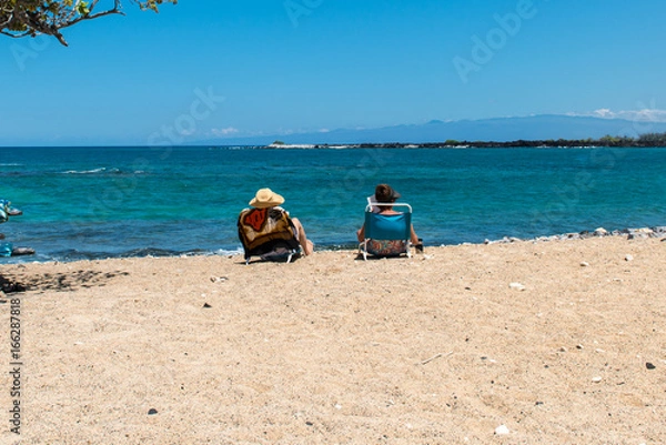 Obraz ハワイ島のビーチ