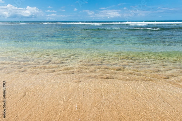 Obraz カウアイ島のビーチ