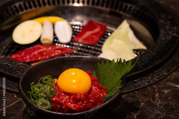 Obraz ユッケと焼肉