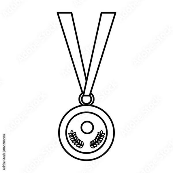 Fototapeta medal sport award game competition