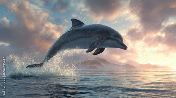 Fototapeta dolphin jumping