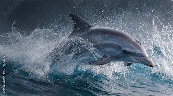 Fototapeta dolphin jumping