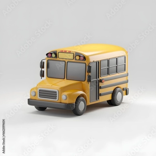 Obraz Gelber Schulbus