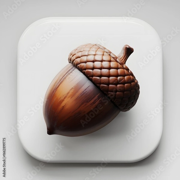 Obraz Eichel aus Schokolade