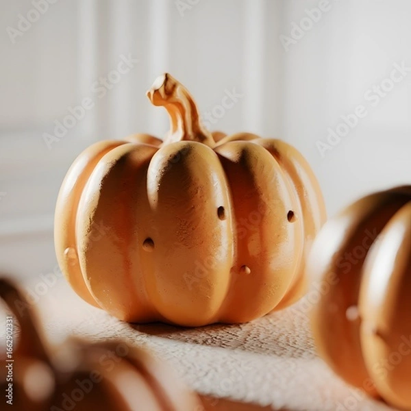 Obraz Lustige Kürbisse