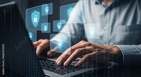 Fototapeta Enhancing Network Security Protocols with Advanced Cybersecurity Measures