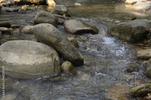 Obraz камни горной реки