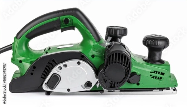 Obraz electric drill isolated on white background