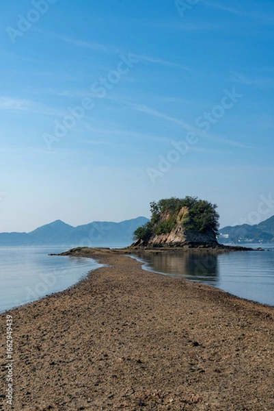 Obraz 大角豆島のエンジェルロード