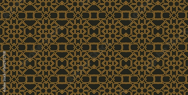 Fototapeta Elegant Islamic Ornamental Seamless Patterns for Artistic Decoration & Fabric Backgrounds