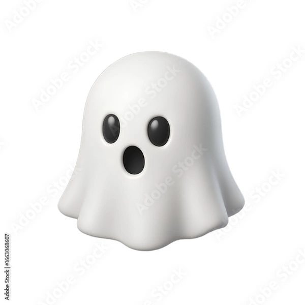 Obraz 3D Ghost Icon