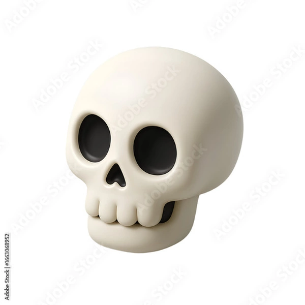 Obraz 3D Skull Icon