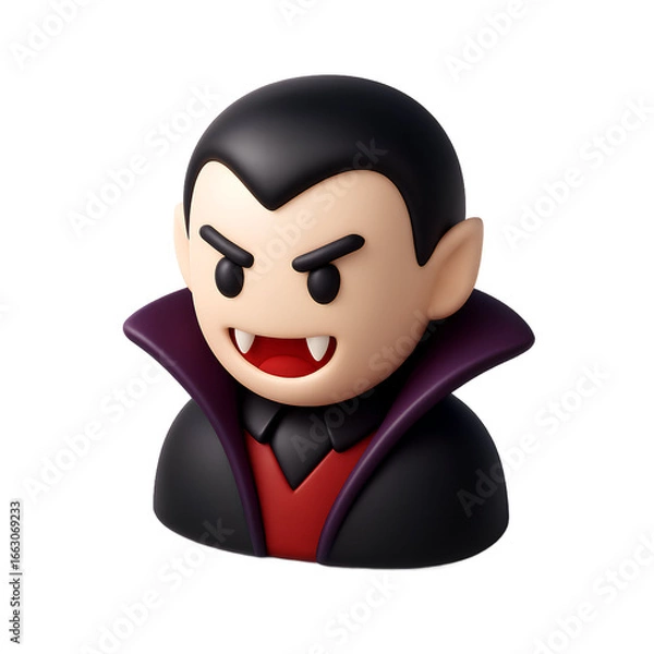 Obraz 3D Vampire Icon