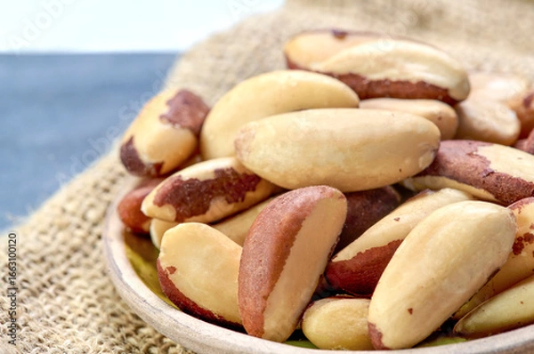 Obraz unshelled  Brazil nuts