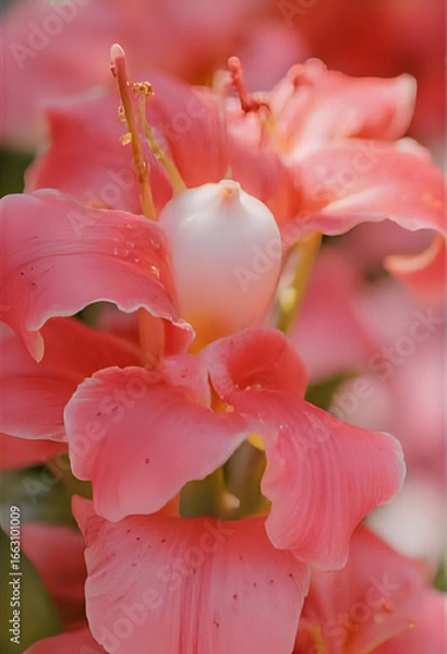 Fototapeta Clouse up spring flower