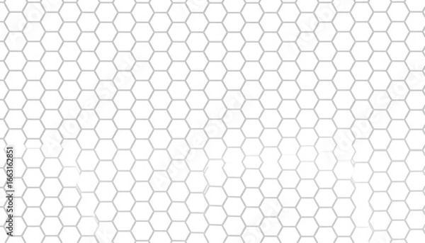 Fototapeta Hexagonal grid pattern