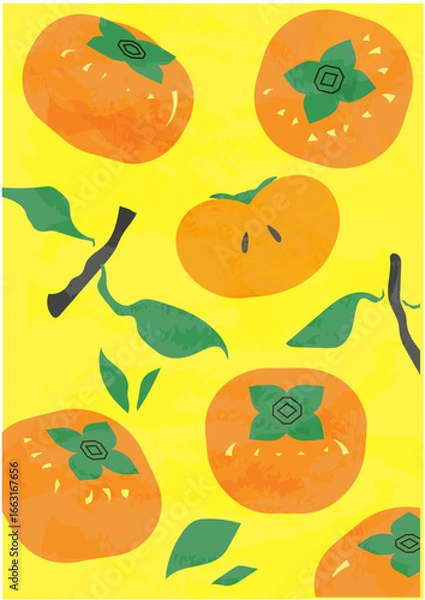 Fototapeta kaki-illustration