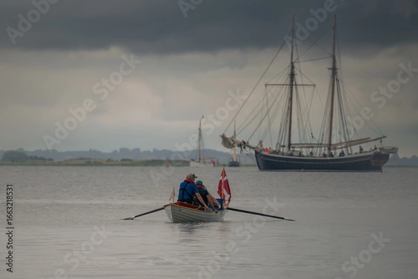 Fototapeta boats in the bay