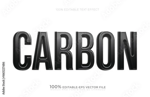 Fototapeta dark carbon black text effect	