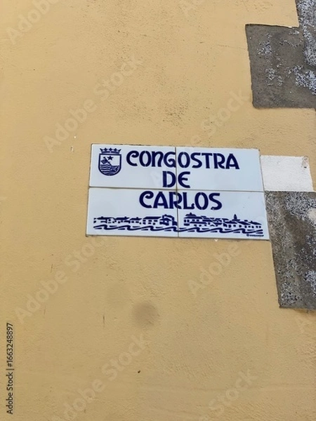 Obraz old street sign