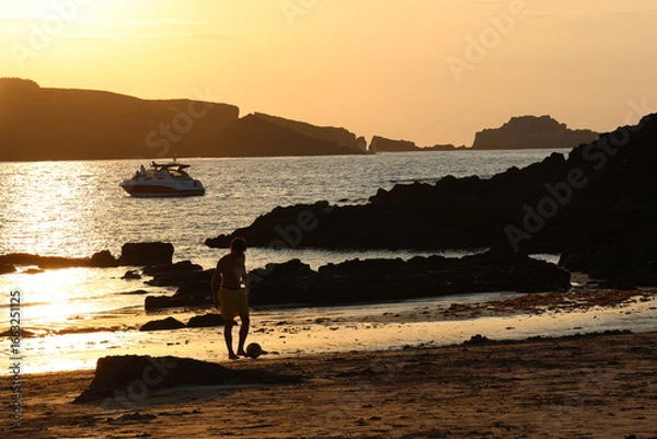 Obraz sunset on the beach