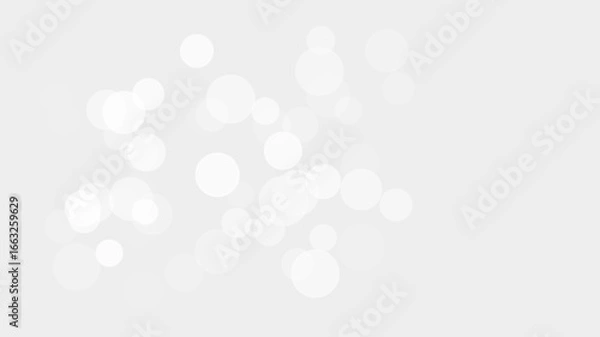 Fototapeta Bright bokeh background with soft, blurred highlights transparent background