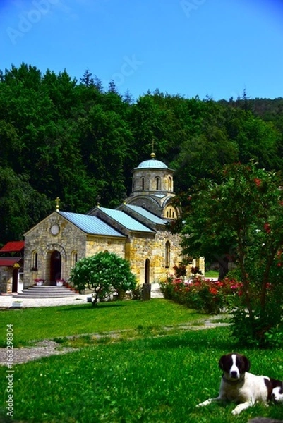 Obraz Tesije Monastery, Kosmaj, Serbia