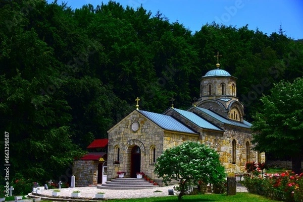 Obraz Tesije Monastery, Kosmaj, Serbia